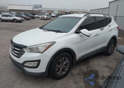 2013 Hyundai Santa Fe Sport from USA, damaged, VIN 5XYZU3LBXDG016698